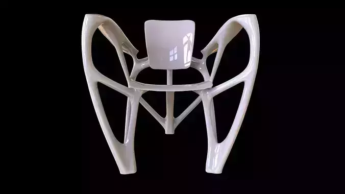 Bone Armchair 3D print model