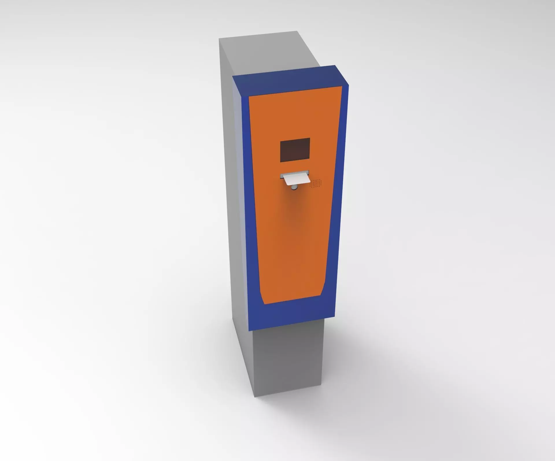 Ticket Machine 3D model_2
