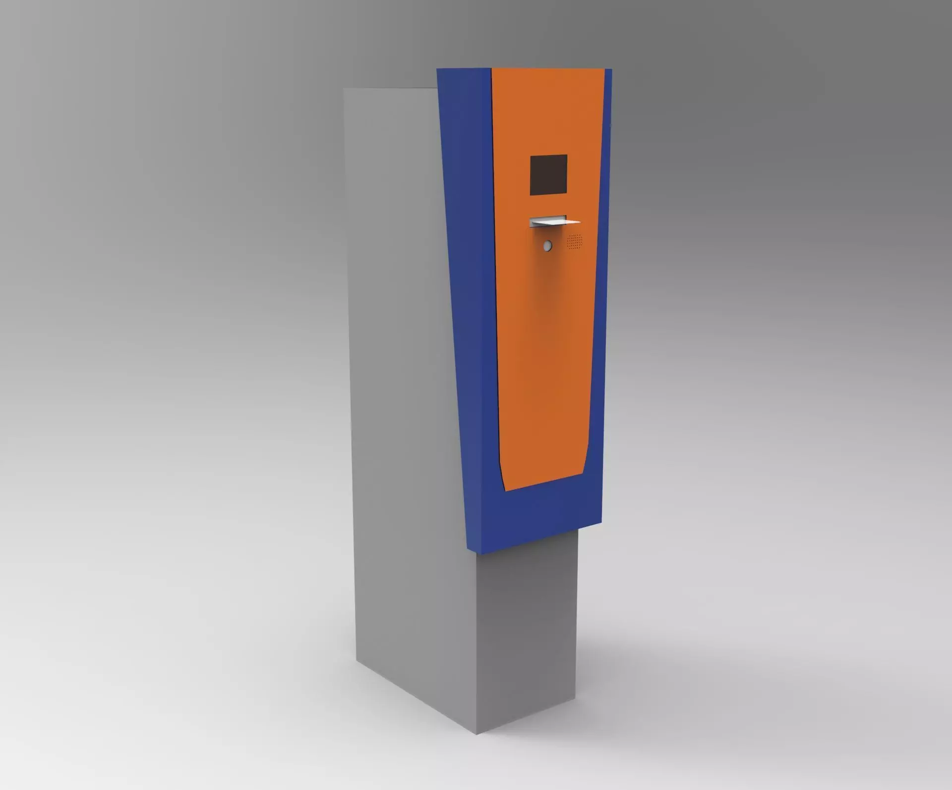 Ticket Machine 3D model_1