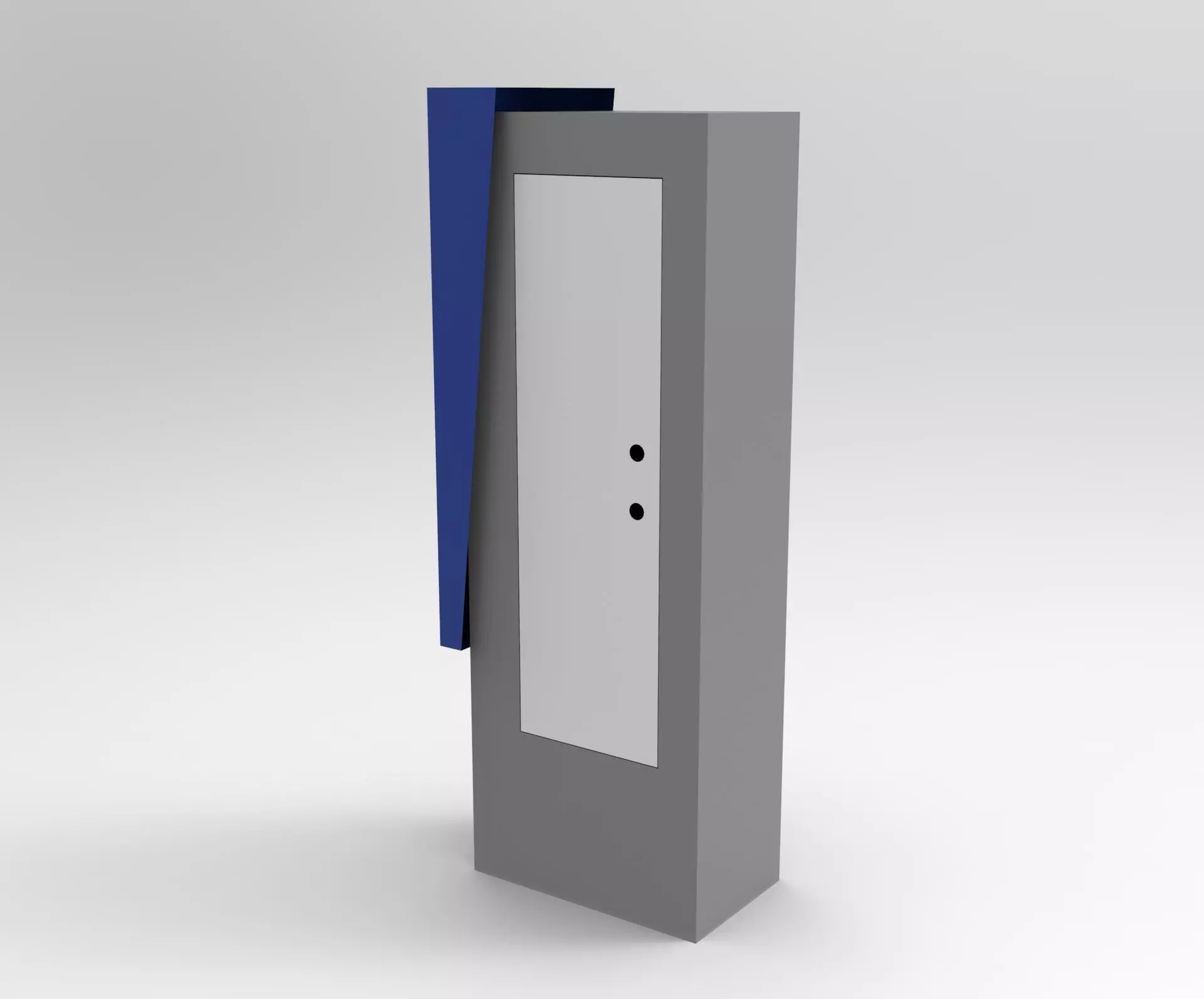 Ticket Machine 3D model_3