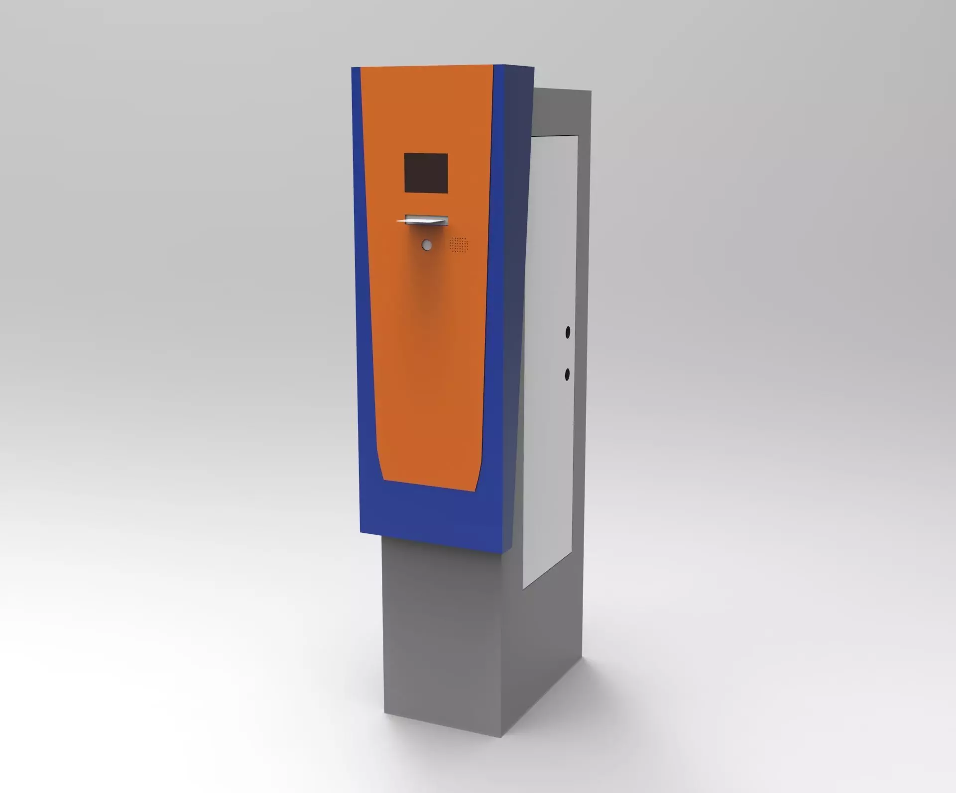 Ticket Machine 3D model_0