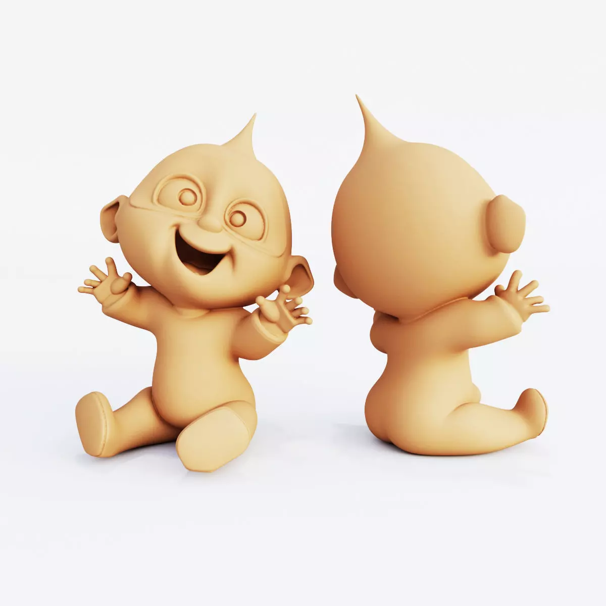 3D Printable Super Family Figurine Set  3D print model_9