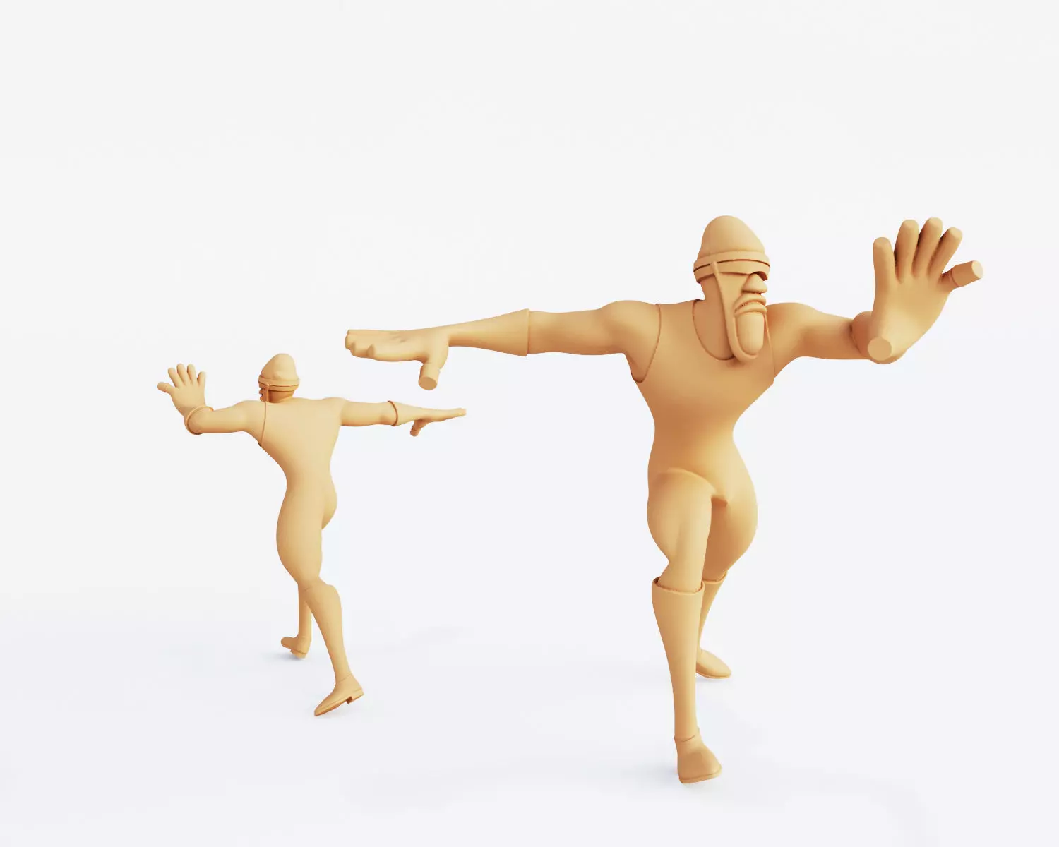 3D Printable Super Family Figurine Set  3D print model_8