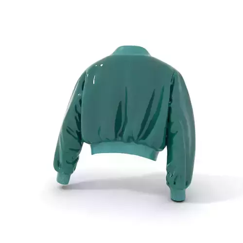 Emerald Satin Jacket model pack Low-poly 3D model