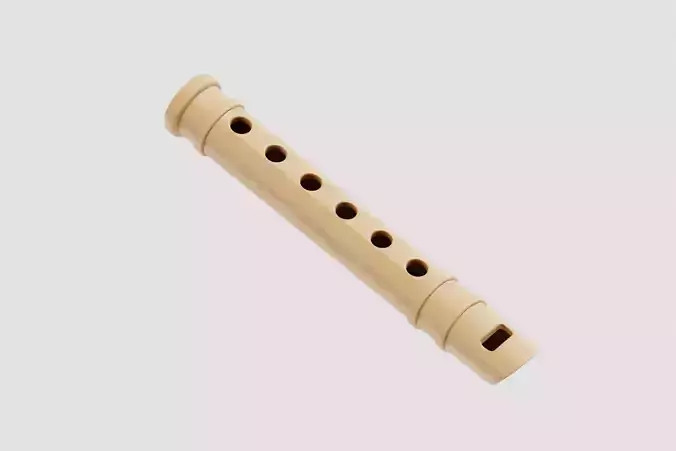 Flute 3d model