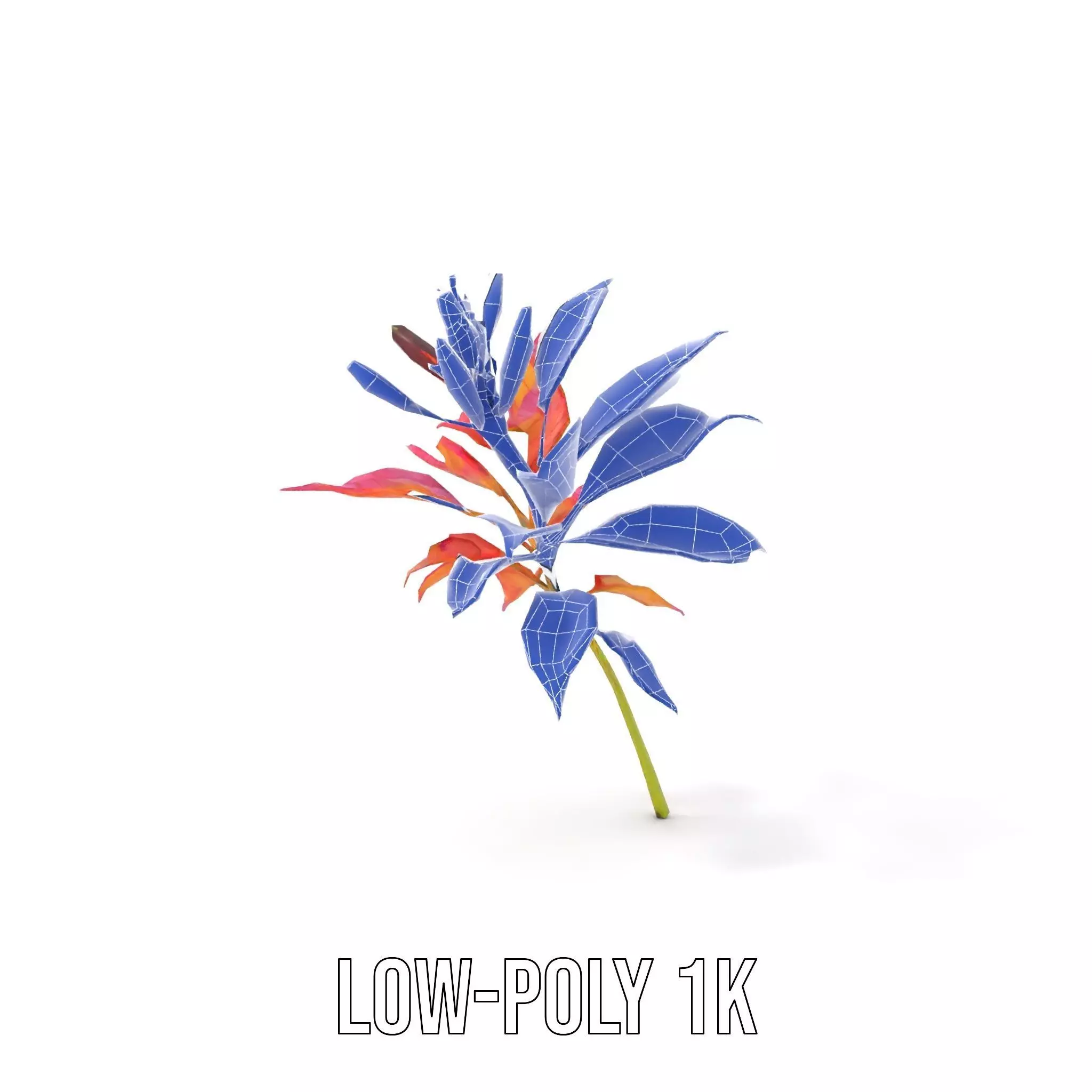 Vibrant Floral Arrangement model pack Low-poly 3D model_26