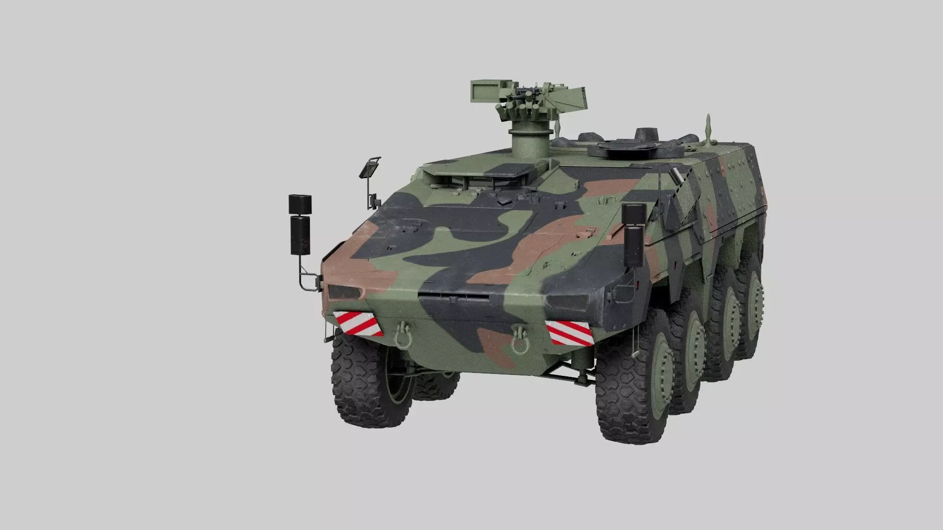 Boxer GTK Carrier Low-poly 3D model_10