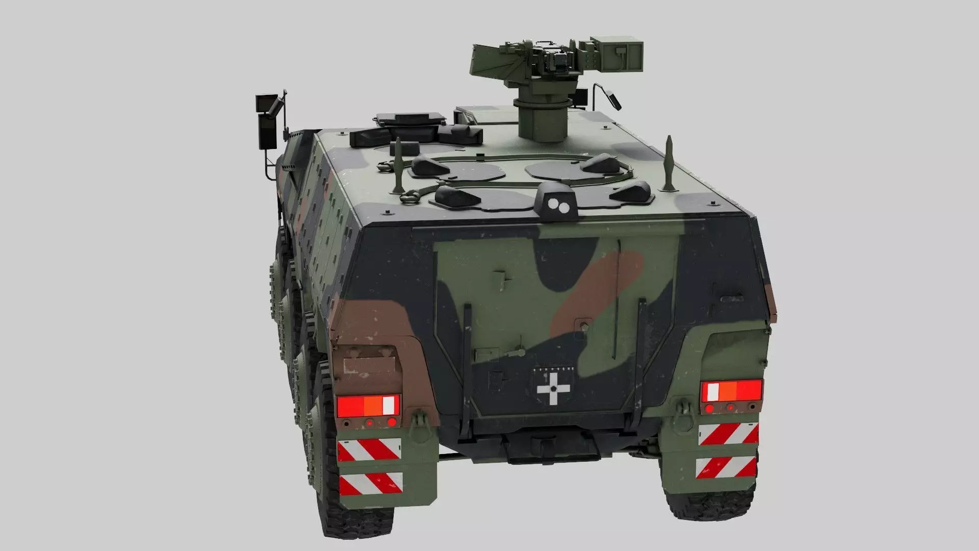 Boxer GTK Carrier Low-poly 3D model_8