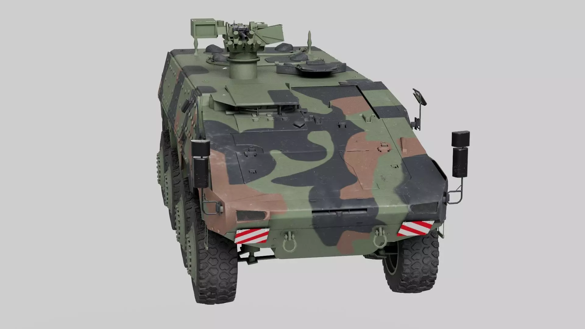 Boxer GTK Carrier Low-poly 3D model_7