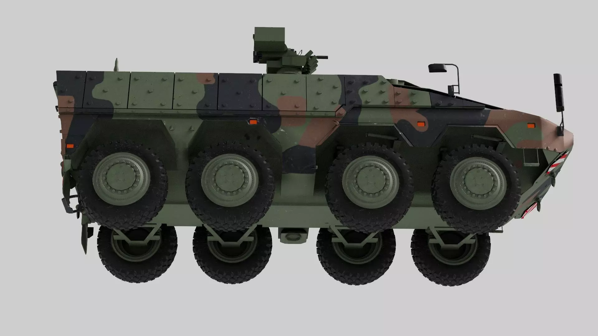 Boxer GTK Carrier Low-poly 3D model_3