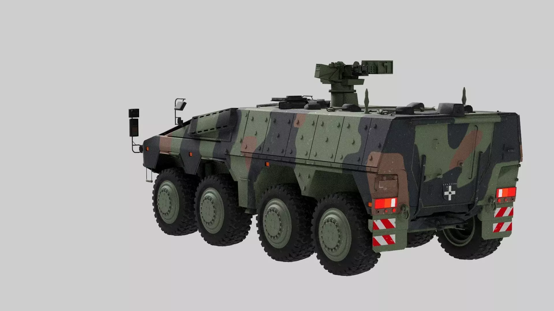 Boxer GTK Carrier Low-poly 3D model_13