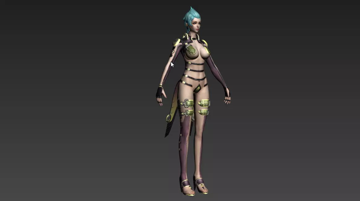 Seraphina 03 3D model_0
