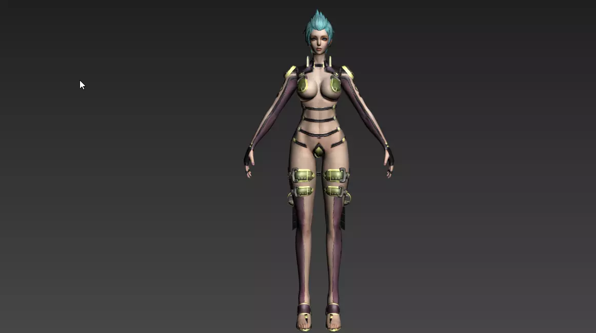 Seraphina 03 3D model_1