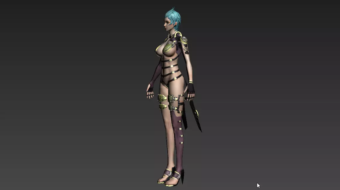 Seraphina 03 3D model_2
