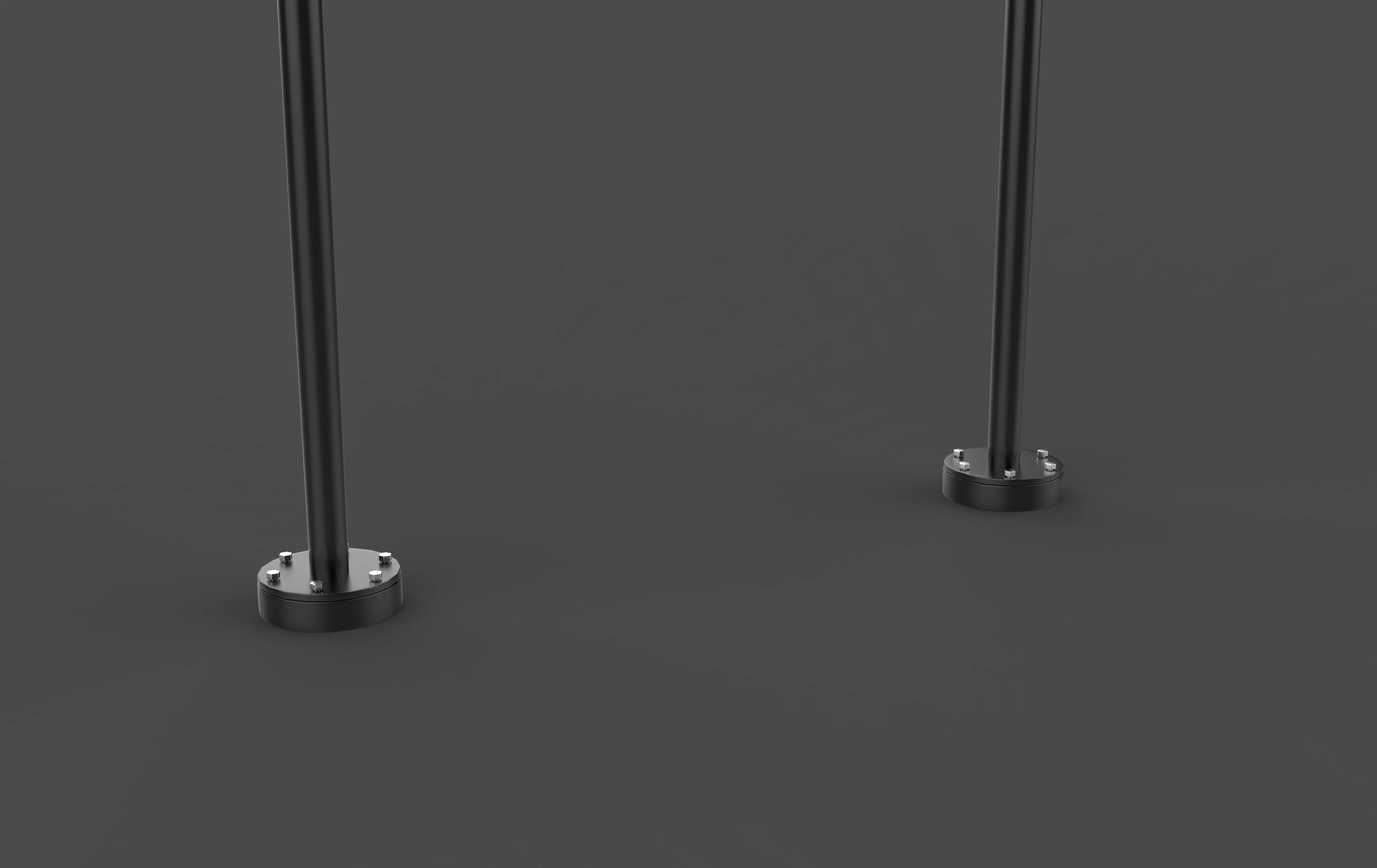 LED street lights 3D model_14
