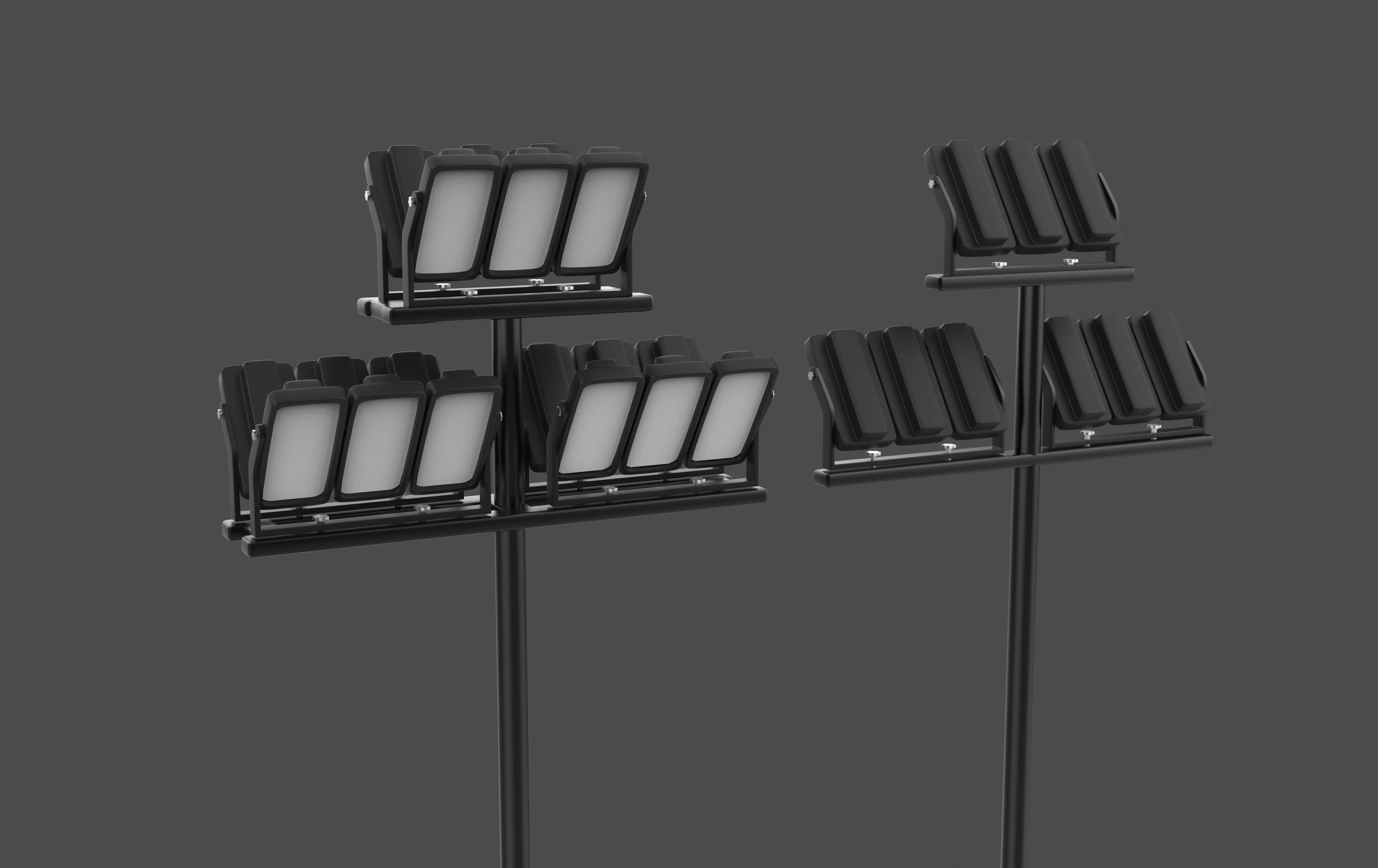 LED street lights 3D model_11
