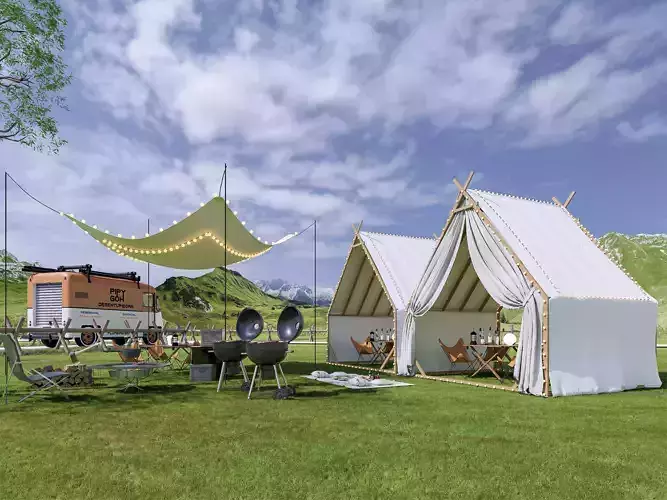 Forest camping Outdoor Gear pack 5