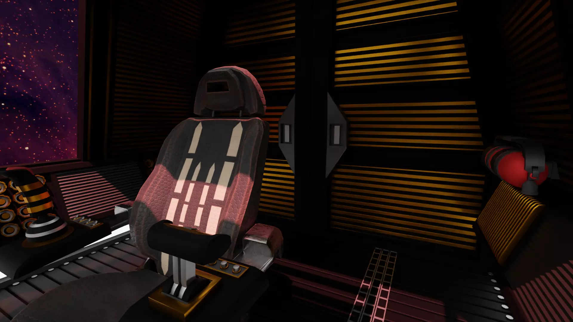 Sci-Fi Fighter Cockpit 3D Model With 25 Sci-Fi Music Tracks Low-poly 3D model_15