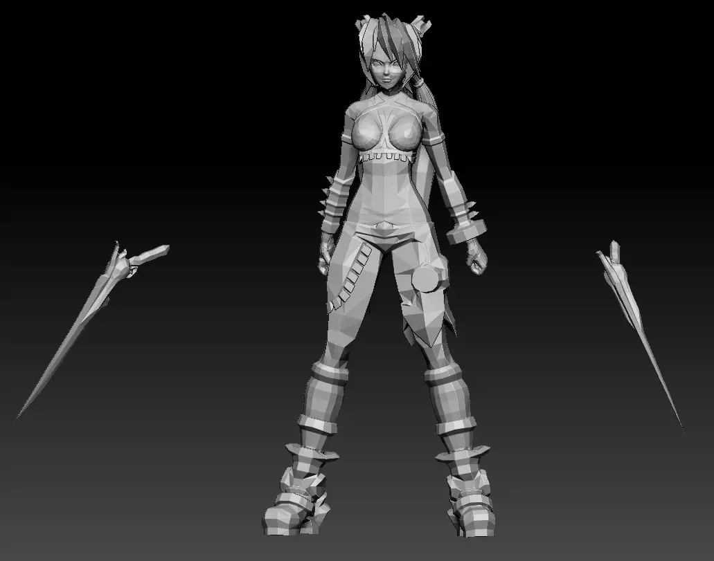 Razorwind Assassin 20 3D model_0