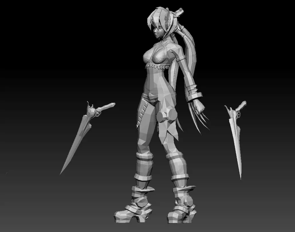 Razorwind Assassin 20 3D model_1