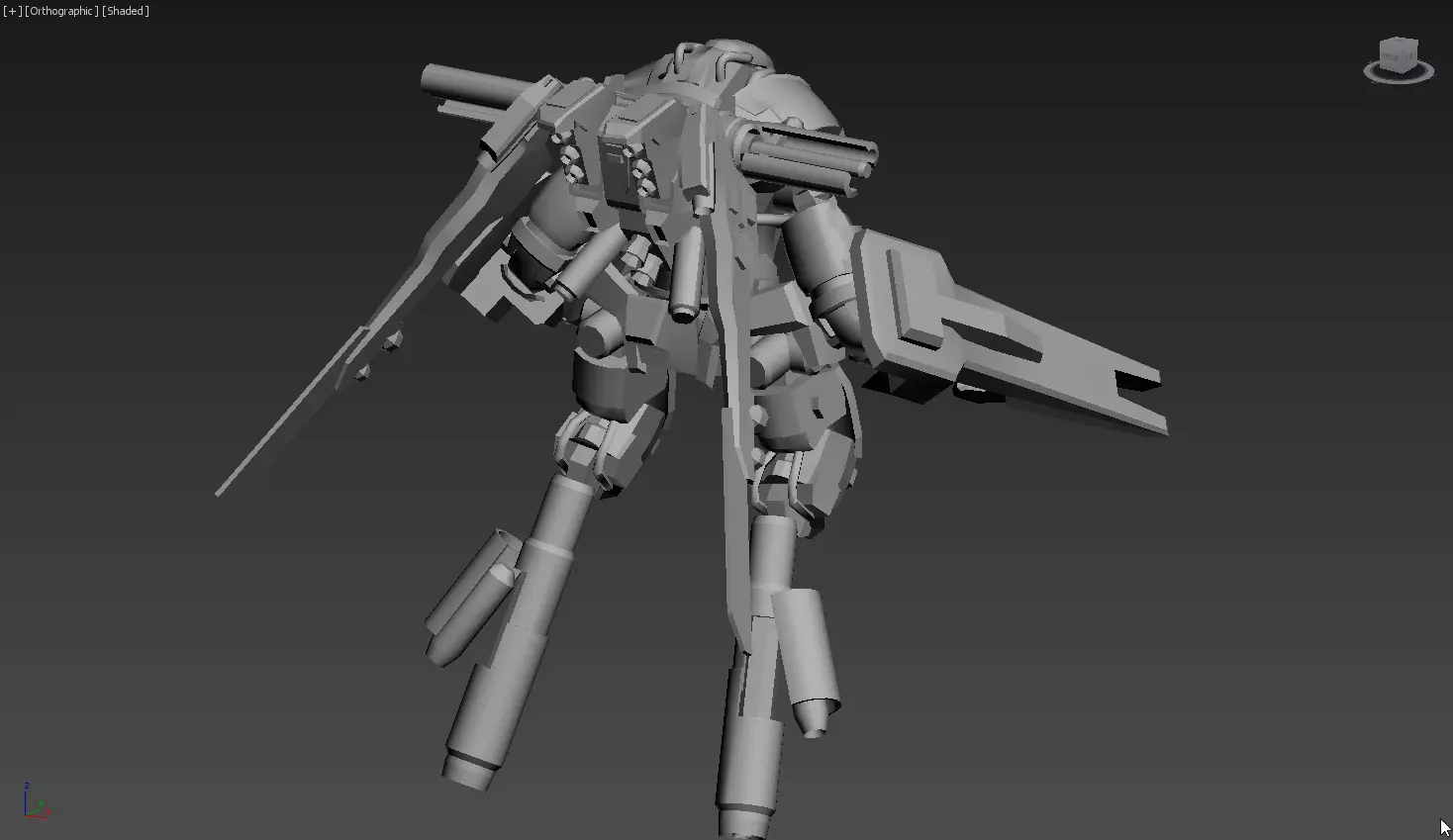 Mecha Vanguard 23 3D model_3