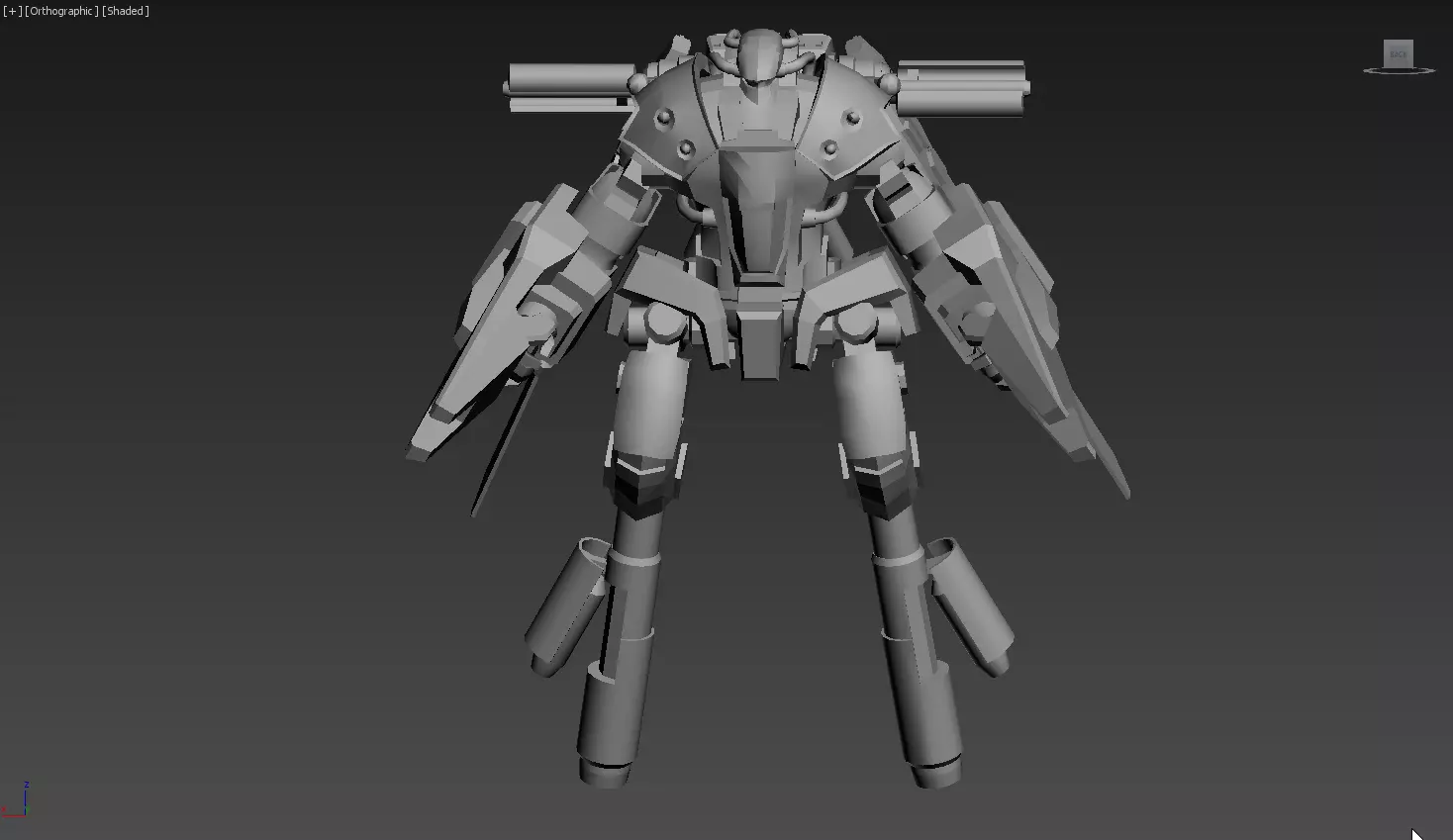 Mecha Vanguard 23 3D model_1