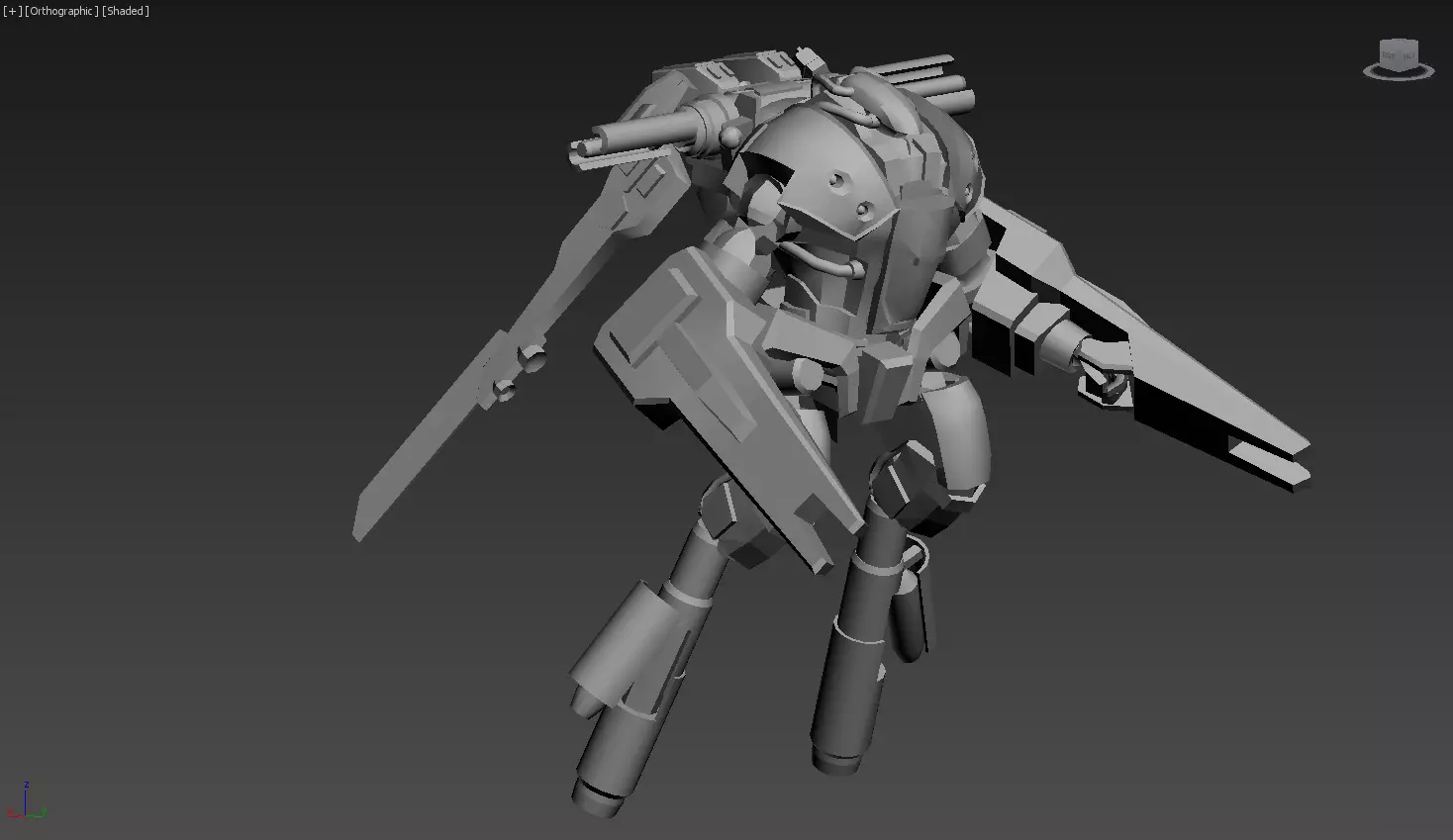 Mecha Vanguard 23 3D model_0