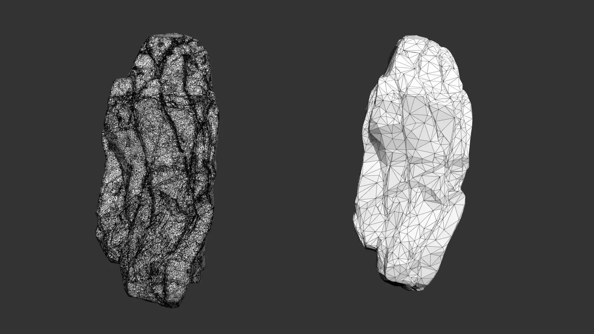 8 Modular Cliff Rocks 3D Pack 250902 Low-poly 3D model_18