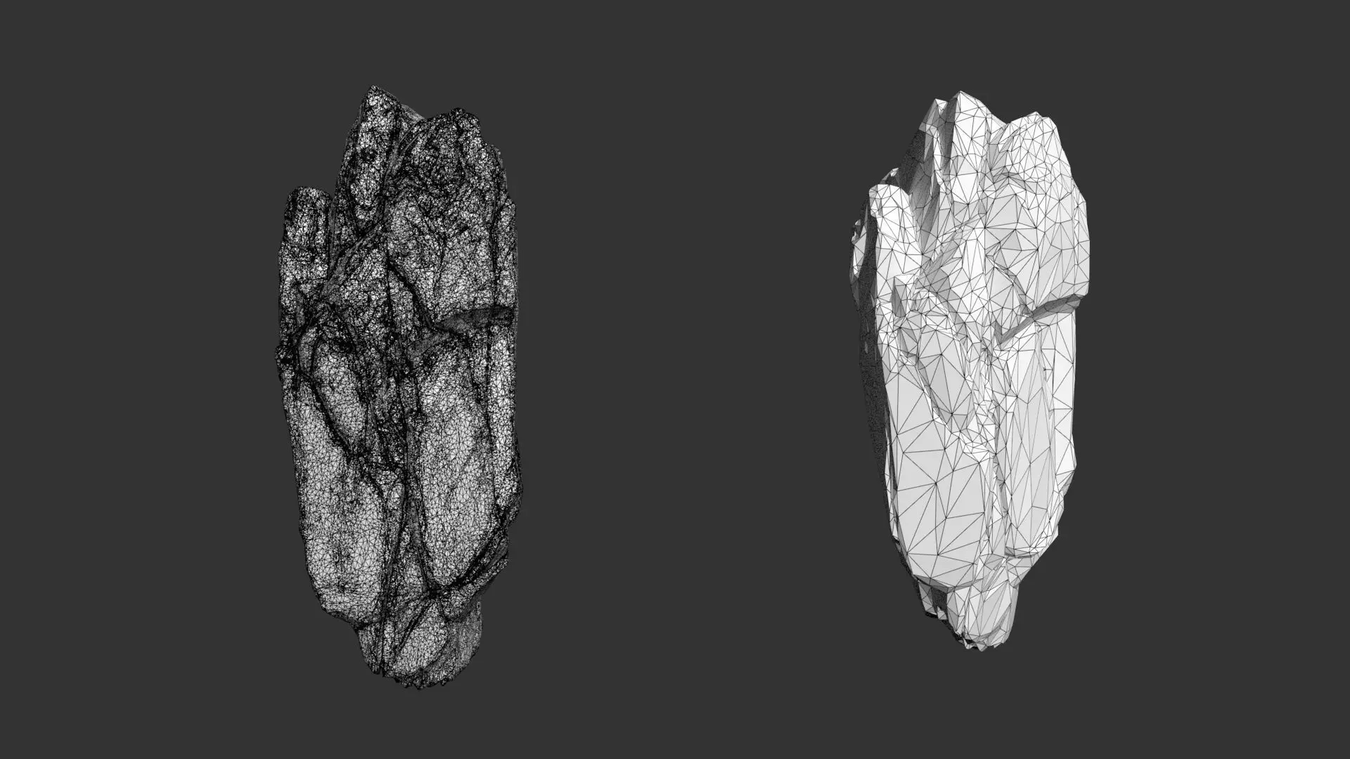 8 Modular Cliff Rocks 3D Pack 250902 Low-poly 3D model_19