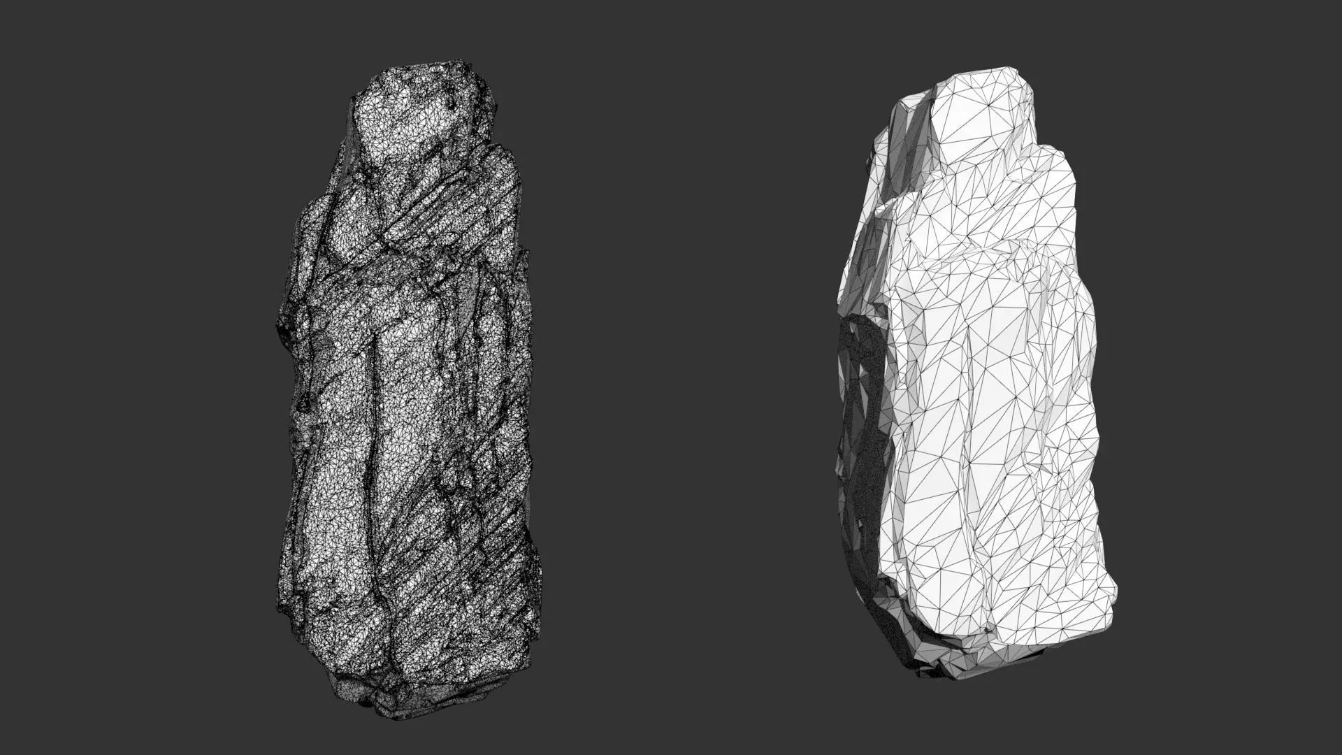 8 Modular Cliff Rocks 3D Pack 250902 Low-poly 3D model_16