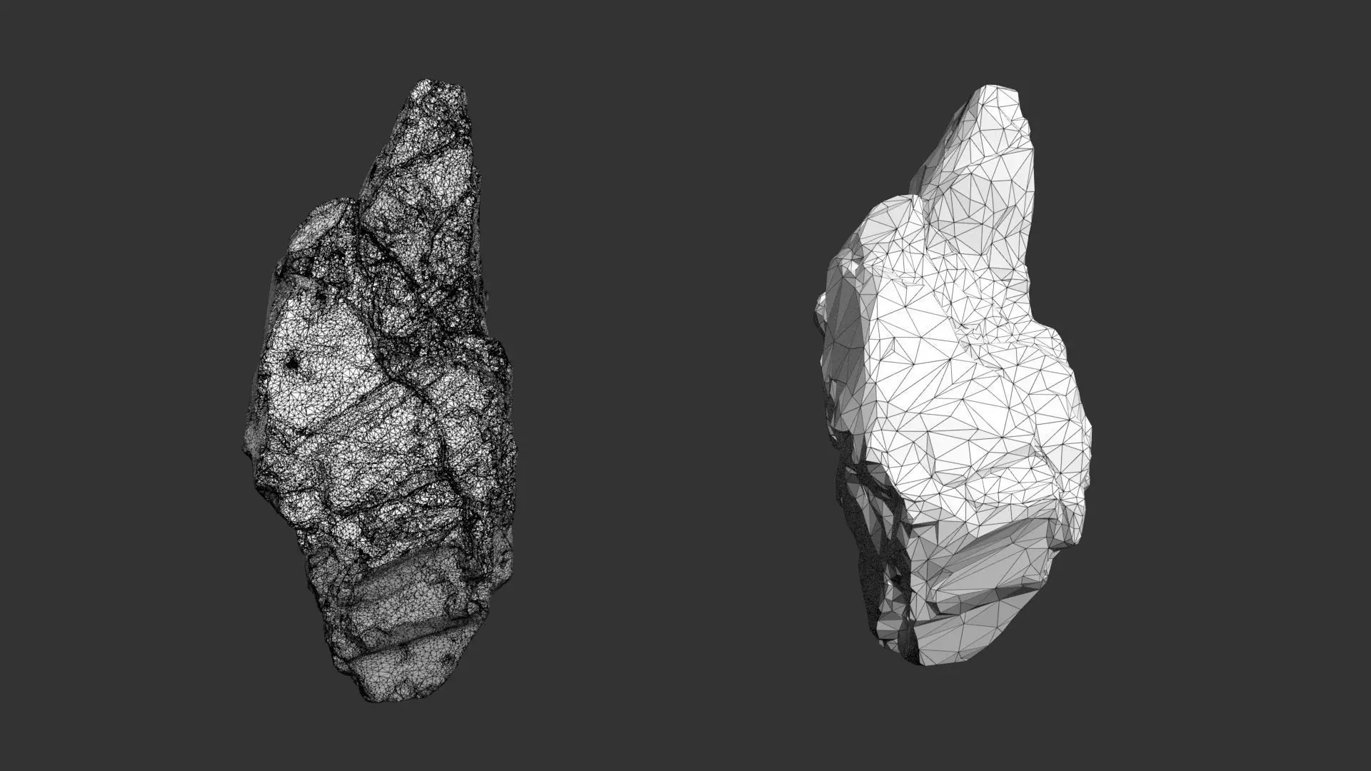 8 Modular Cliff Rocks 3D Pack 250902 Low-poly 3D model_17