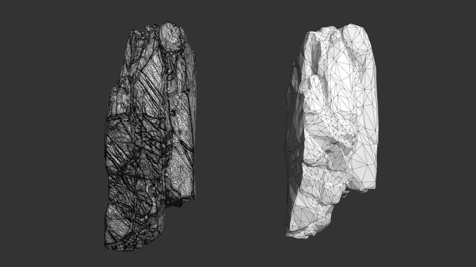 8 Modular Cliff Rocks 3D Pack 250902 Low-poly 3D model_13