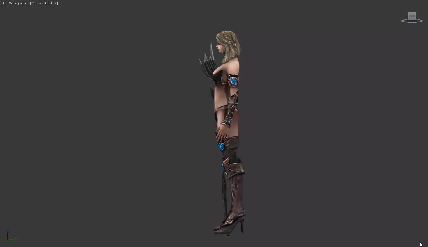 Shadow Veil Ranger 28 3D model_3
