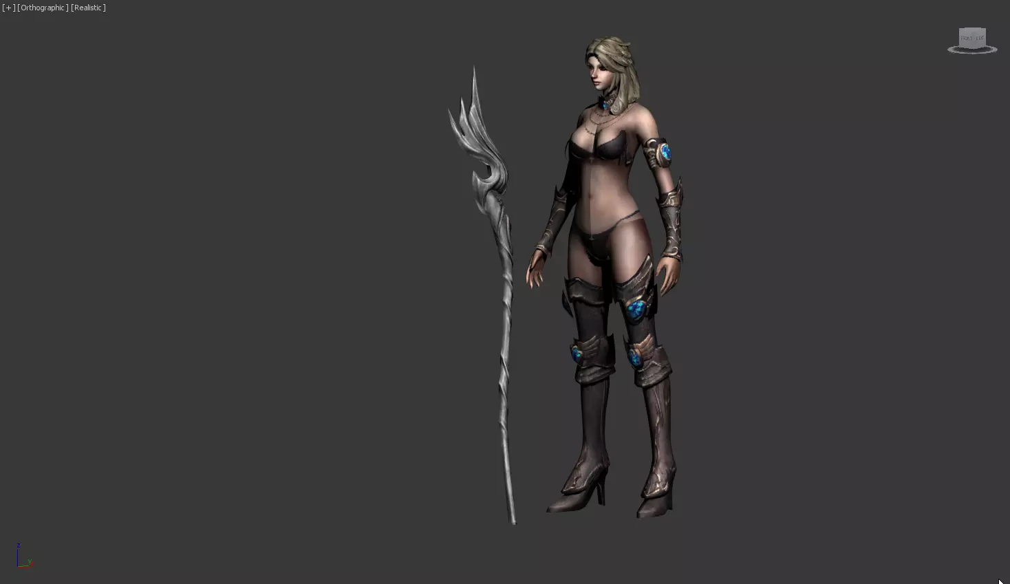 Shadow Veil Ranger 28 3D model_2