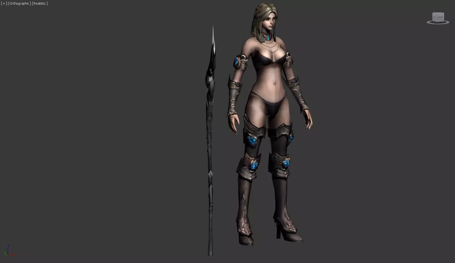 Shadow Veil Ranger 28 3D model_0