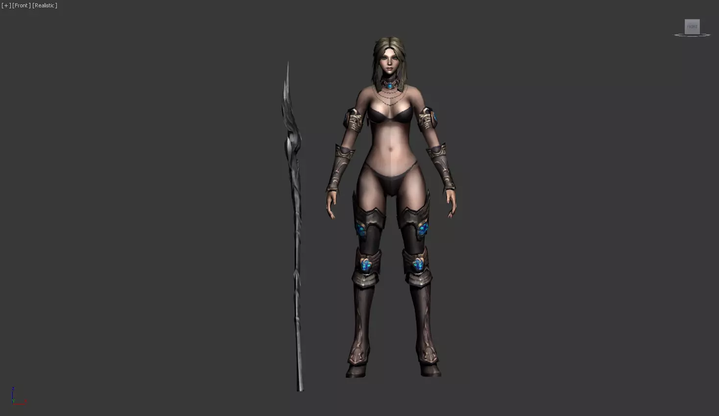 Shadow Veil Ranger 28 3D model_1