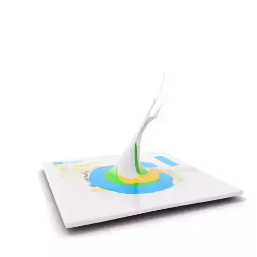 Crystal Clear Splash model pack Low-poly 3D model