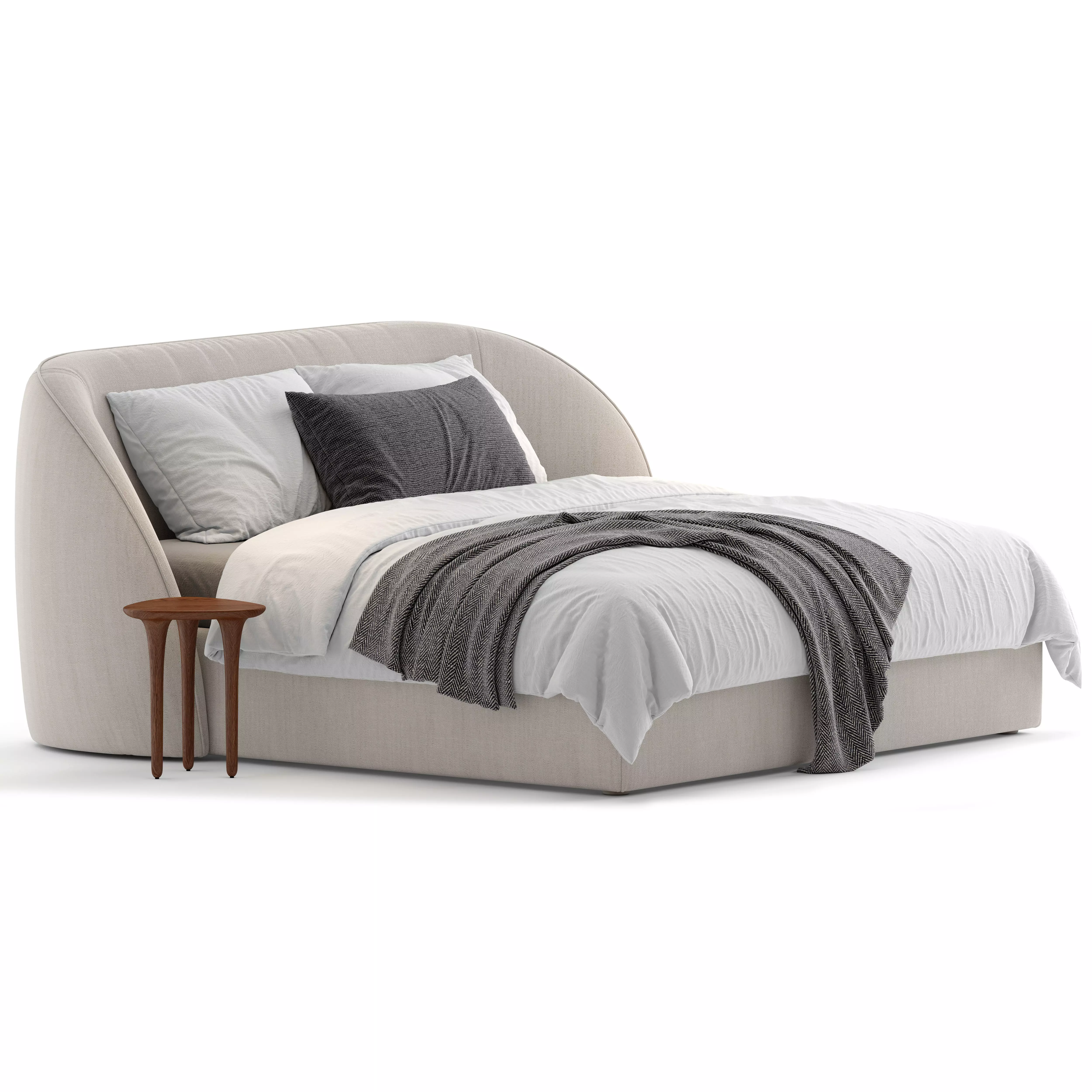 Bed Tess 2 by Dantonehome 3D model_2