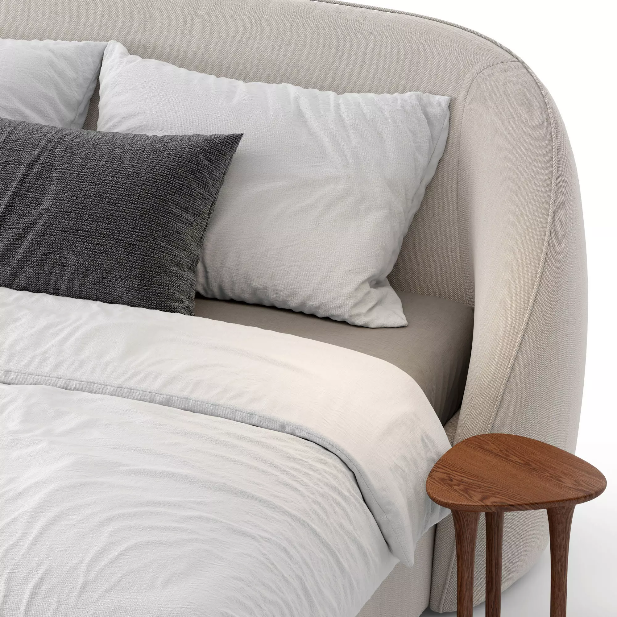 Bed Tess 2 by Dantonehome 3D model_4