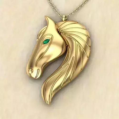 Horse pendant