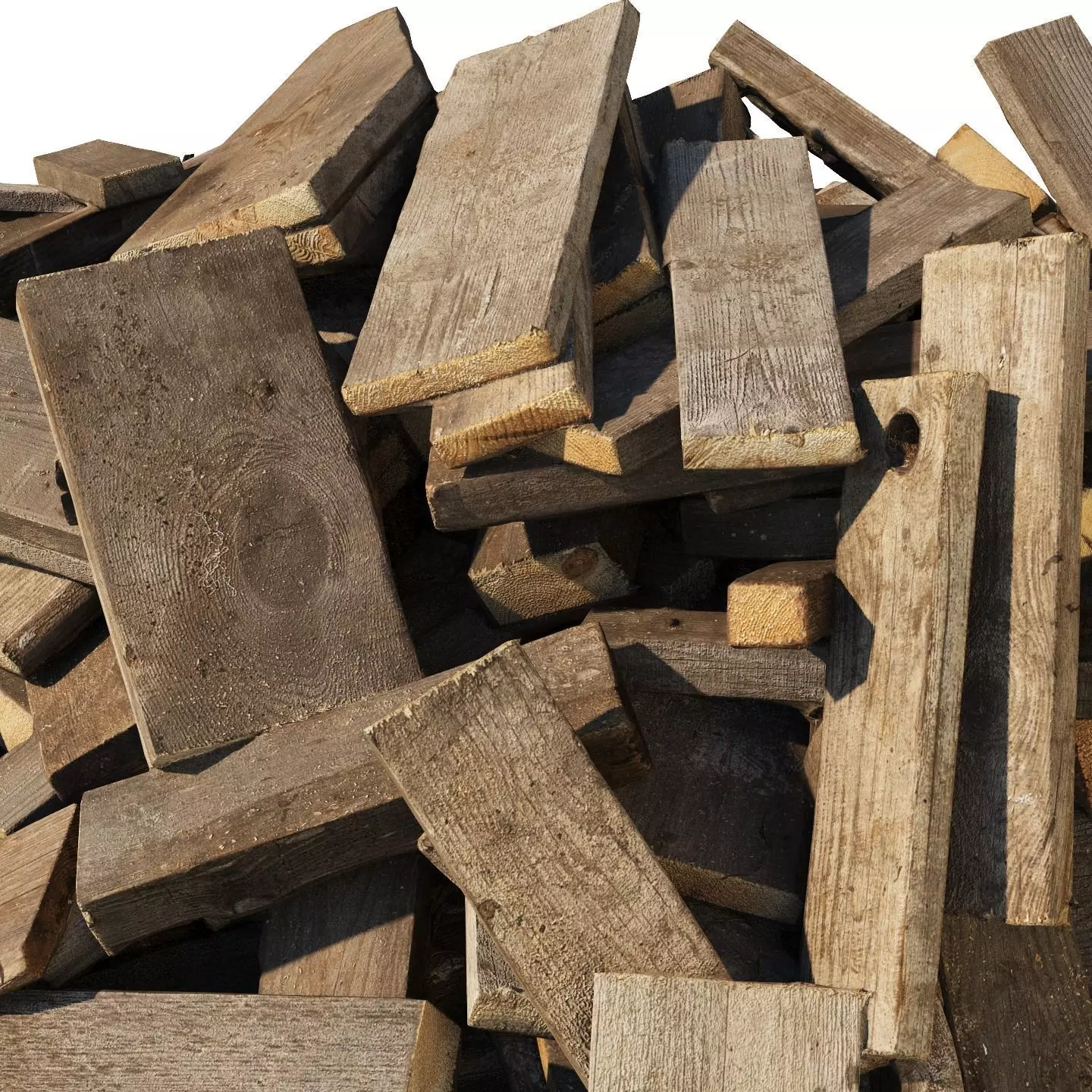 A bunch of boards 02 3D model_6