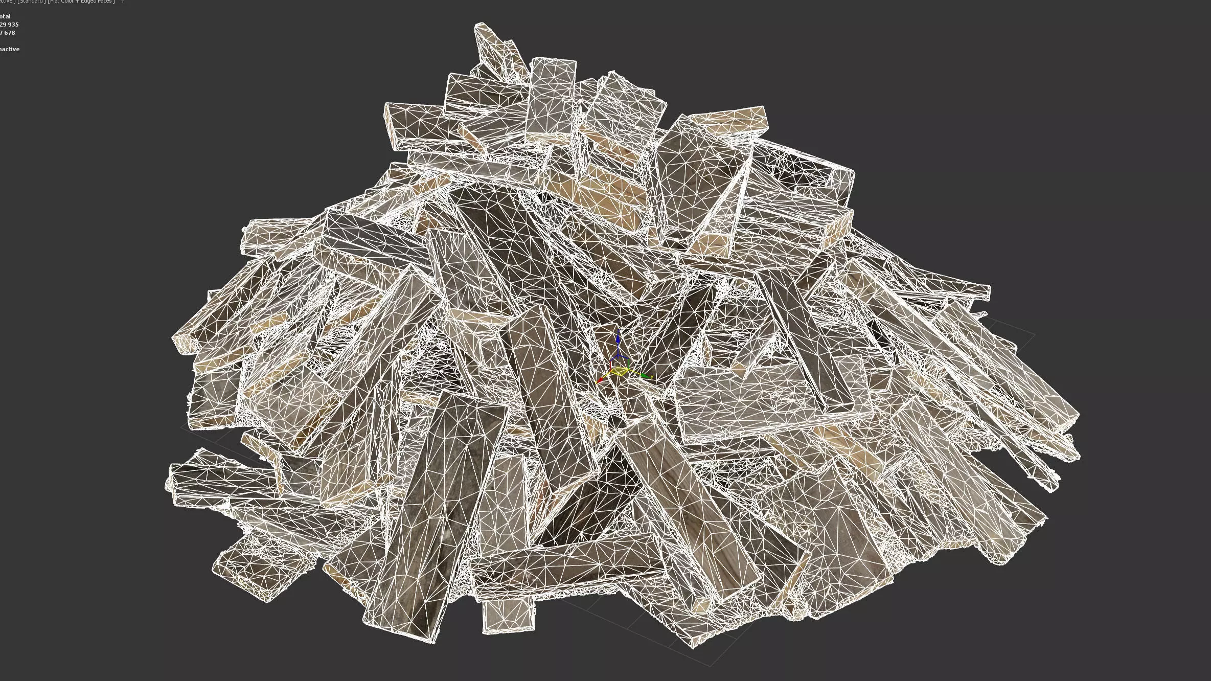 A bunch of boards 02 3D model_19