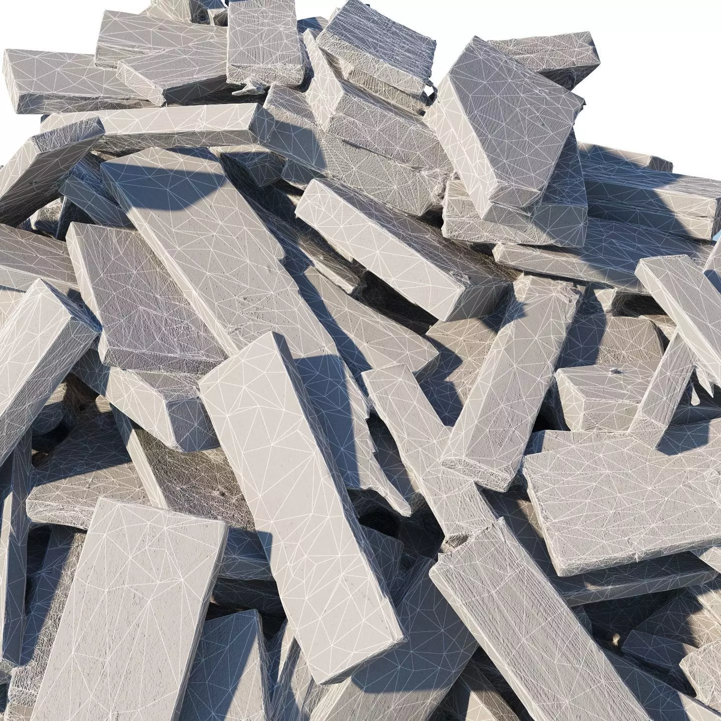 A bunch of boards 02 3D model_12