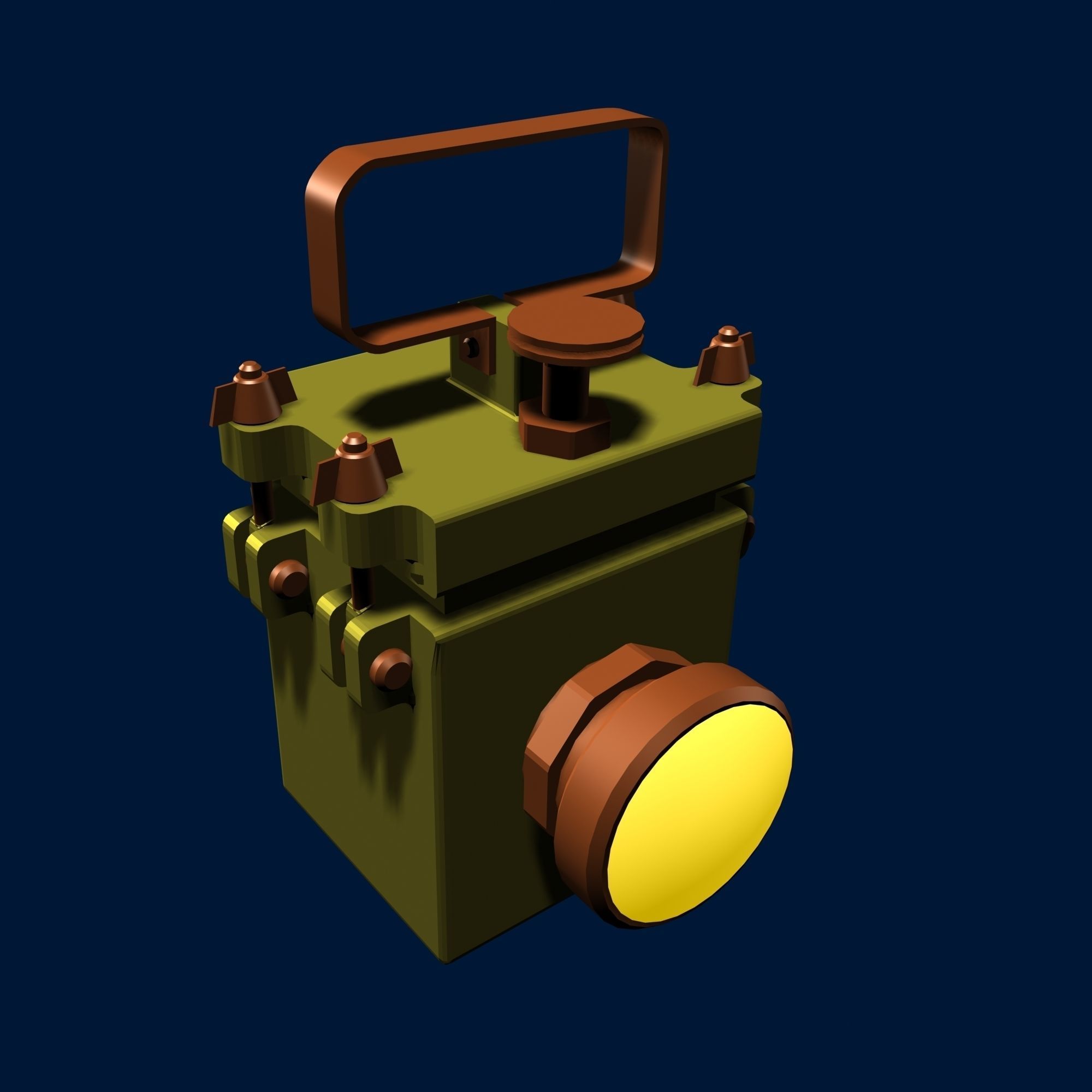 Roquayrol-Denayrouze man in diving suit 3D model_11