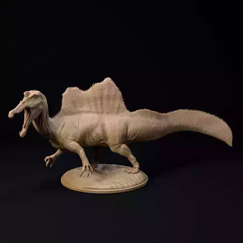 Spinosaurus 32mm scale pre-supported dinosaur