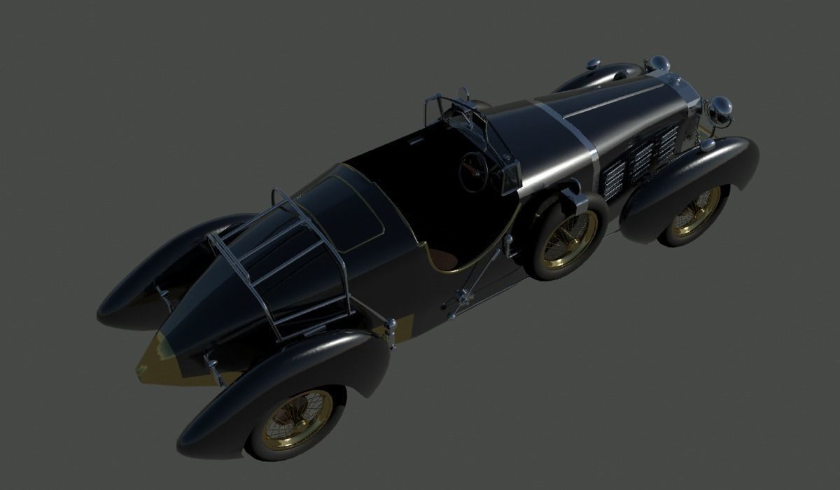 Hispano-Suiza H6 3D model_7