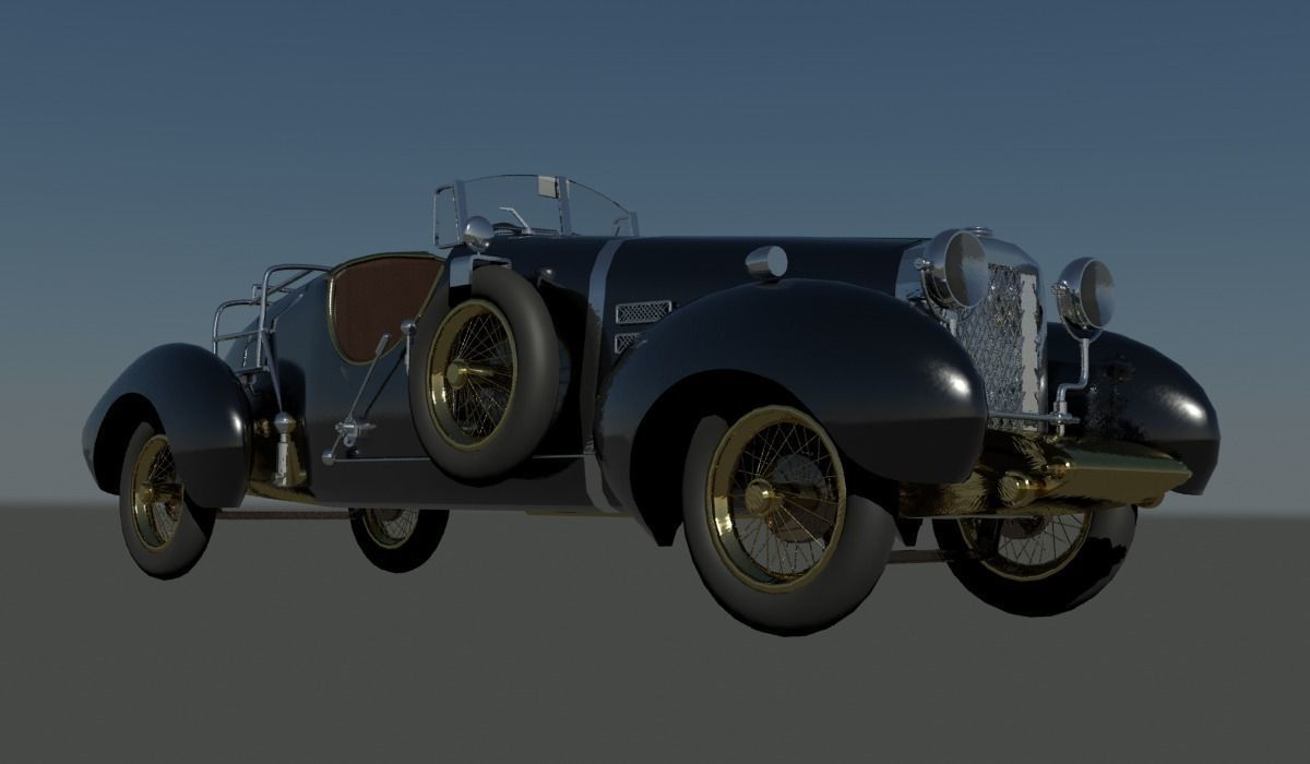 Hispano-Suiza H6 3D model_4
