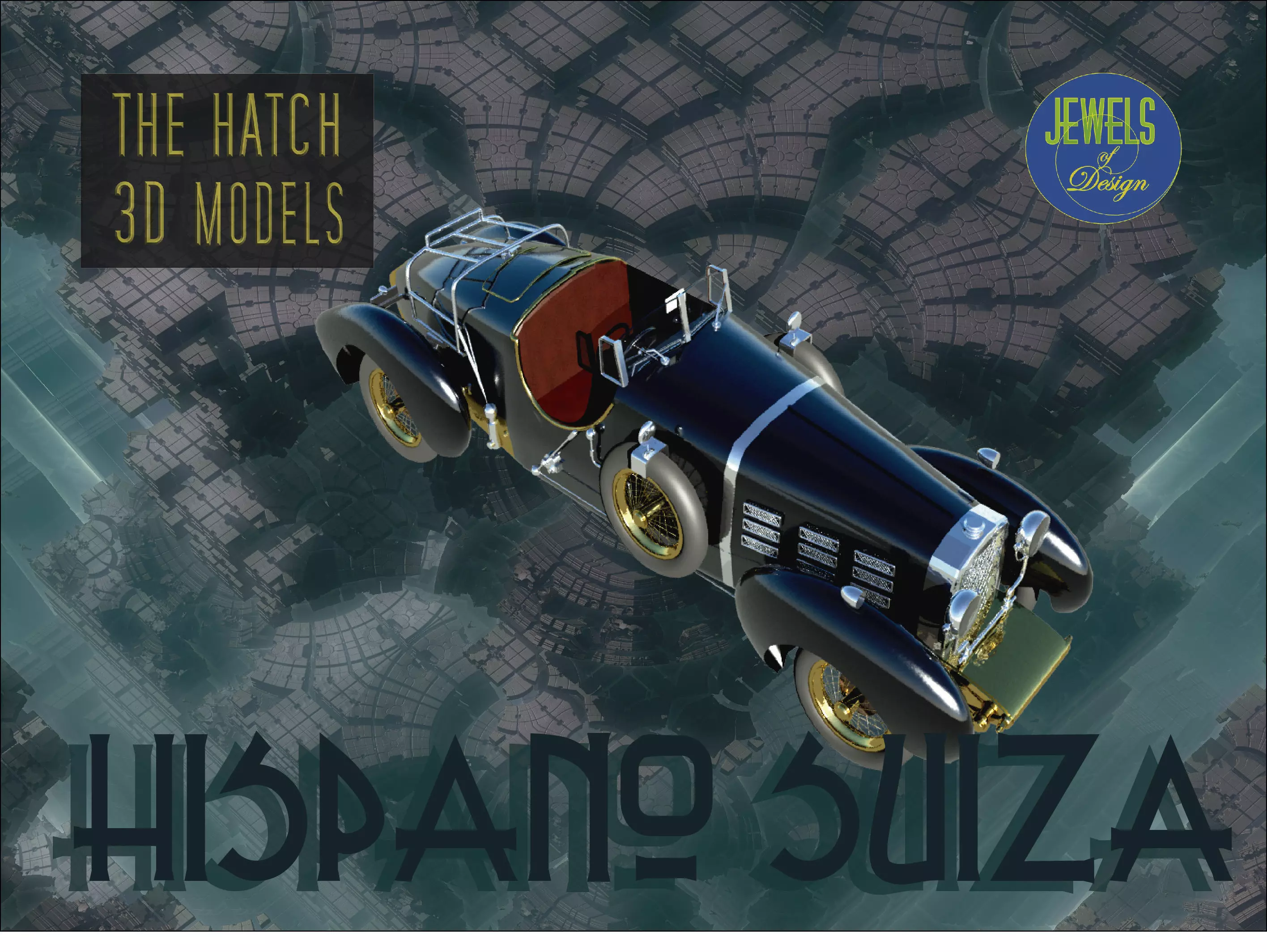 Hispano-Suiza H6 3D model_0