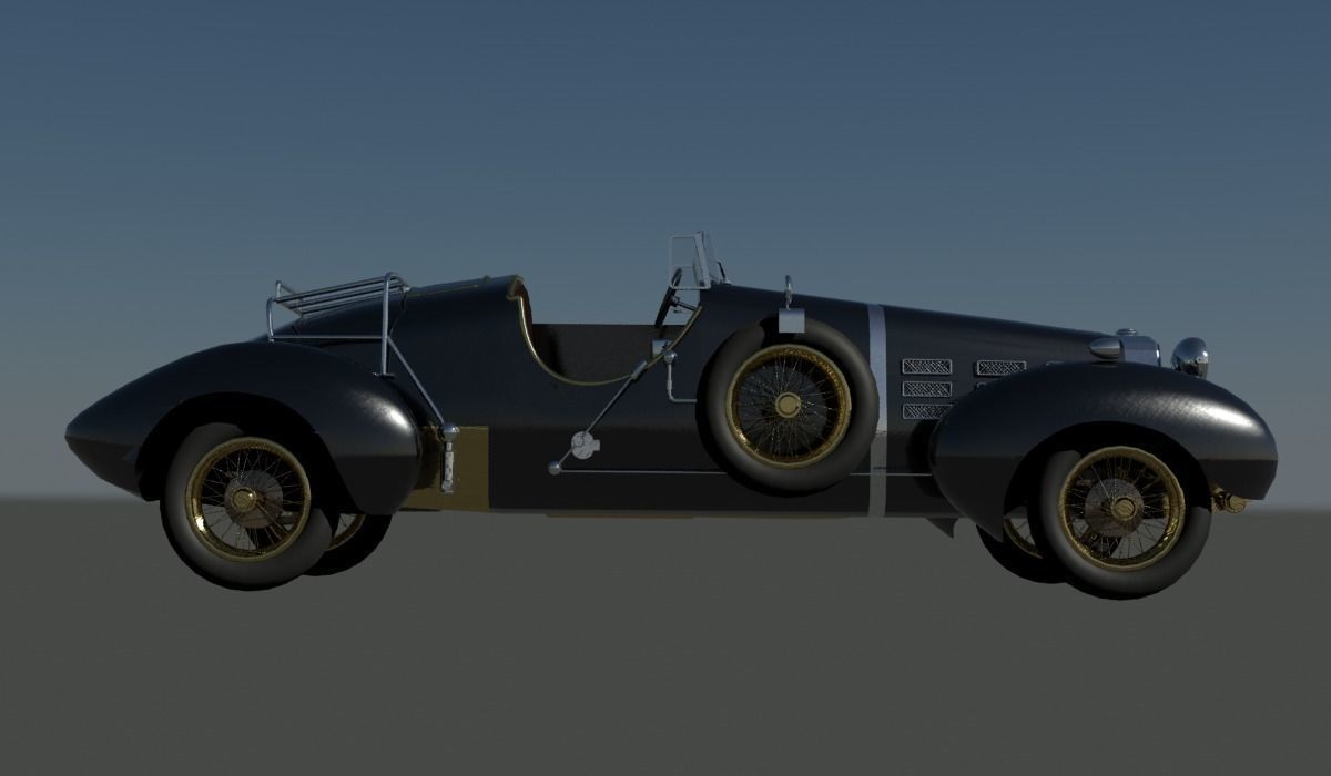 Hispano-Suiza H6 3D model_1