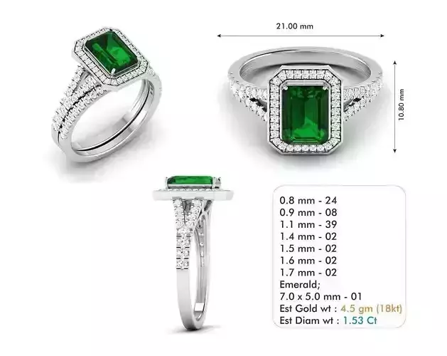 Diamond Wedding Ring  92